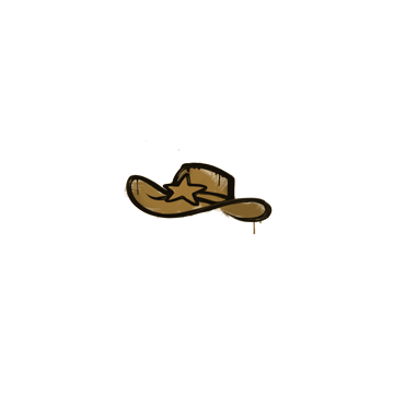 Sealed Graffiti | Sheriff (Desert Amber)