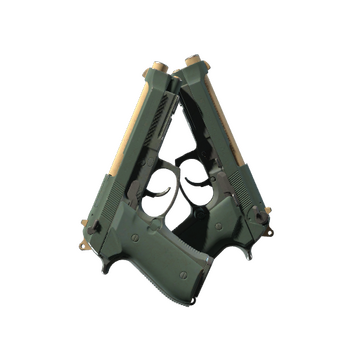 Dual Berettas | Contractor (Field-Tested)