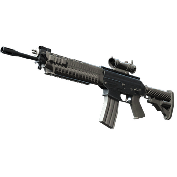 SG 553 | Damascus Steel