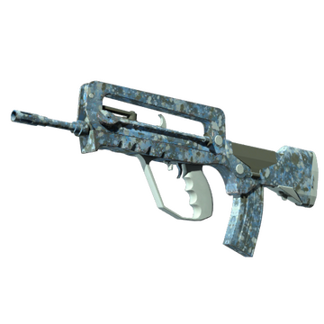 FAMAS | Cyanospatter (Factory New)