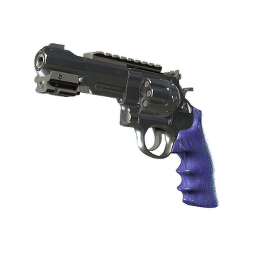 R8 Revolver | Cobalt Grip (Minimal Wear)