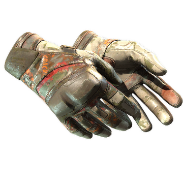 ★ Moto Gloves | POW! (Battle-Scarred)