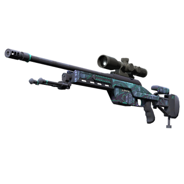 StatTrak™ SSG 08 | Mainframe 001 (Minimal Wear)