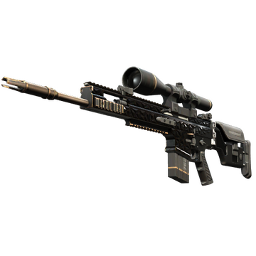 StatTrak™ SCAR-20 | Fragments (Minimal Wear)