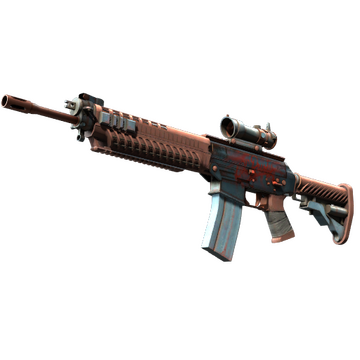 StatTrak™ SG 553 | Ol' Rusty (Minimal Wear)