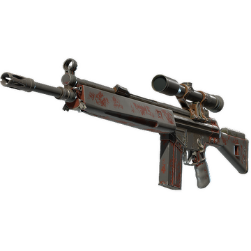 G3SG1 | Red Jasper (Battle-Scarred)