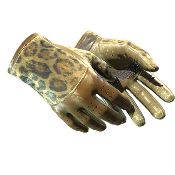 ★ Driver Gloves | Queen Jaguar (Well-Worn)