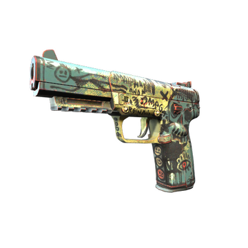 StatTrak™ Five-SeveN | Scrawl (Minimal Wear)