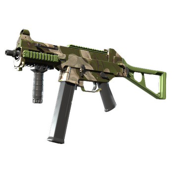 UMP-45 | Green Swirl (Factory New)