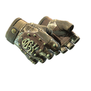 ★ Hydra Gloves | Rattler (Well-Worn)