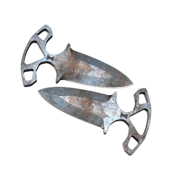★ Shadow Daggers | Rust Coat (Well-Worn)