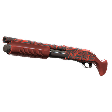 Sawed-Off | Crimson Batik (Minimal Wear)